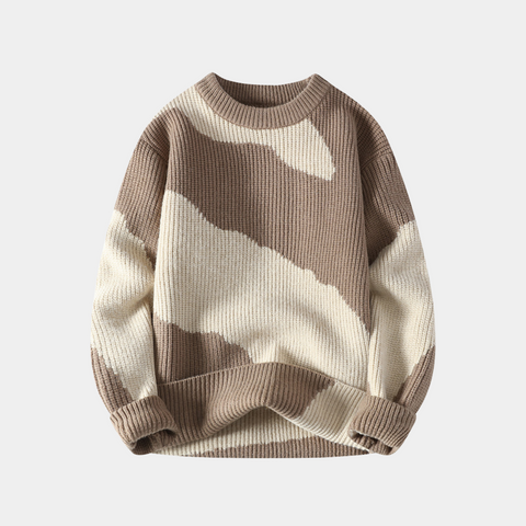 ABSTRACT WAVES SWEATER