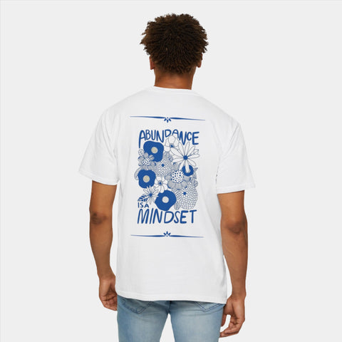 ABUNDANCE MINDSET T-SHIRT WHITE