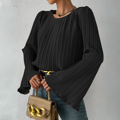 GLOWUP PLEATED TOP