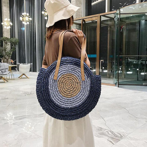 LUCKY EYE WOVEN BAG